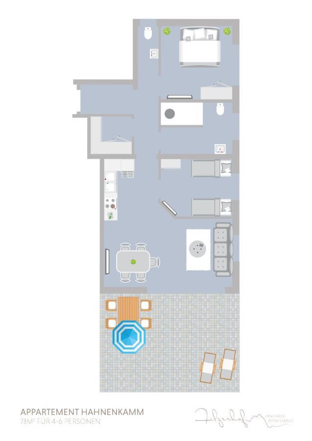 Panorama Appartements Filzerhof Kirchberg en Tyrol Extérieur photo